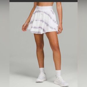 2022-Lululemon Court Rival High-Rise Skirt *Long Transverse Lilac Multi size 6